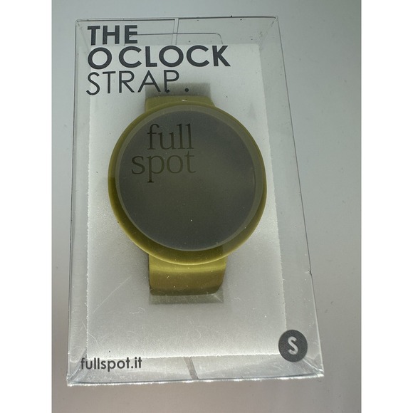 Accessories - O Clock Watch Band‎ Full Spot SRL Size Small Green New Silicone Made In Italy A
